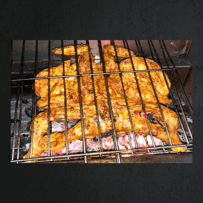 Pollo a La Brasa entero  : RJ Tandoori Grill - Doner - Kebab - Pizza - Burger - Take Away